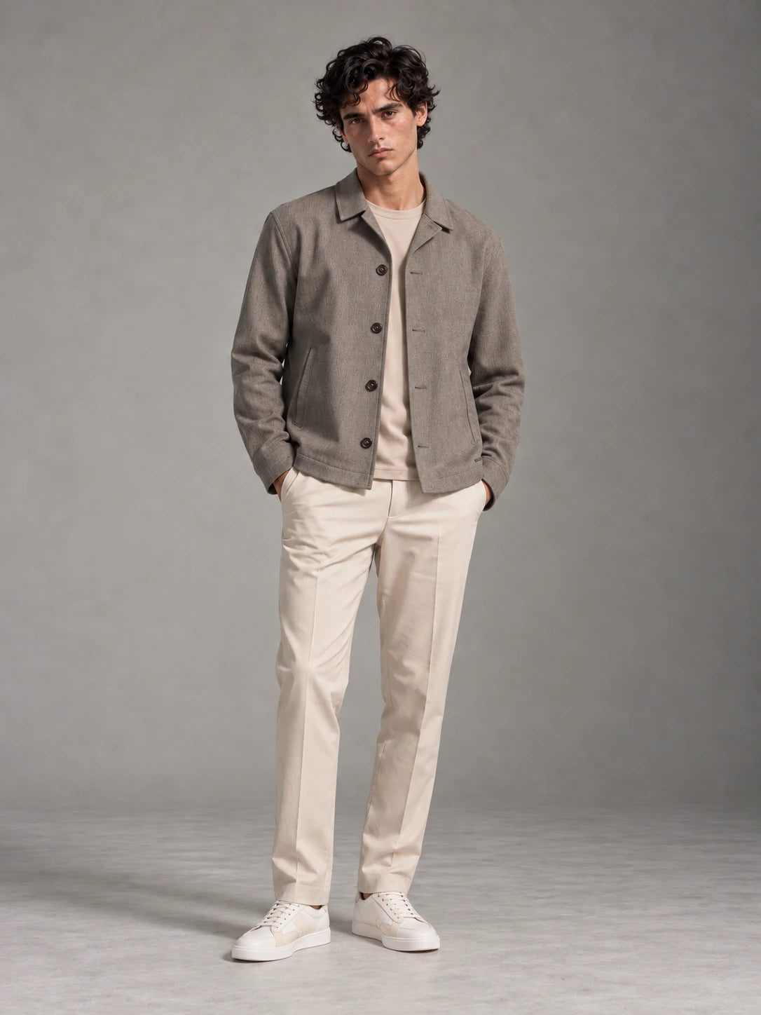 Stretchable Ace Shacket