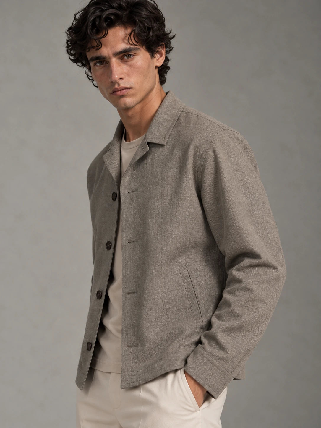 Stretchable Ace Shacket
