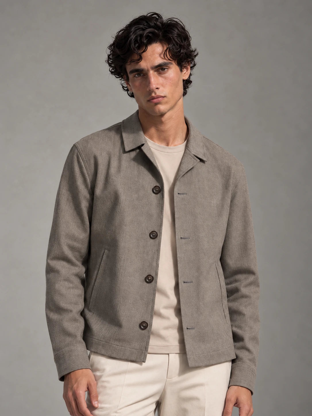 Stretchable Ace Shacket