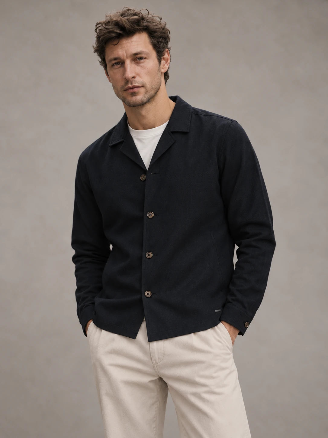 Stretchable Ace Shacket