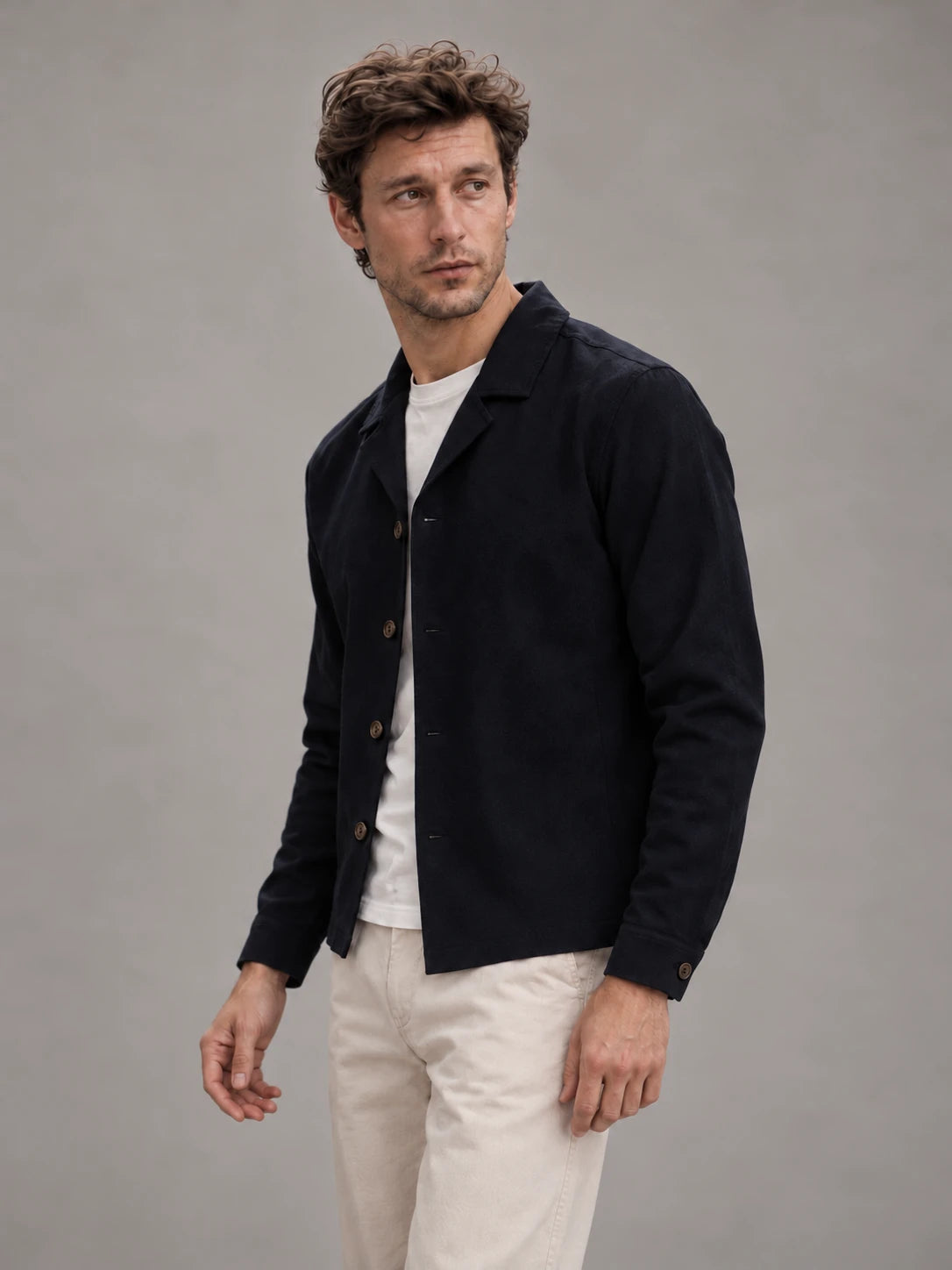Stretchable Ace Shacket