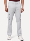 Hyperflex Grey Melange Highlight Cargo Trouser