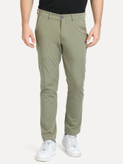 Cotton Tech Fig Green Zest Trouser