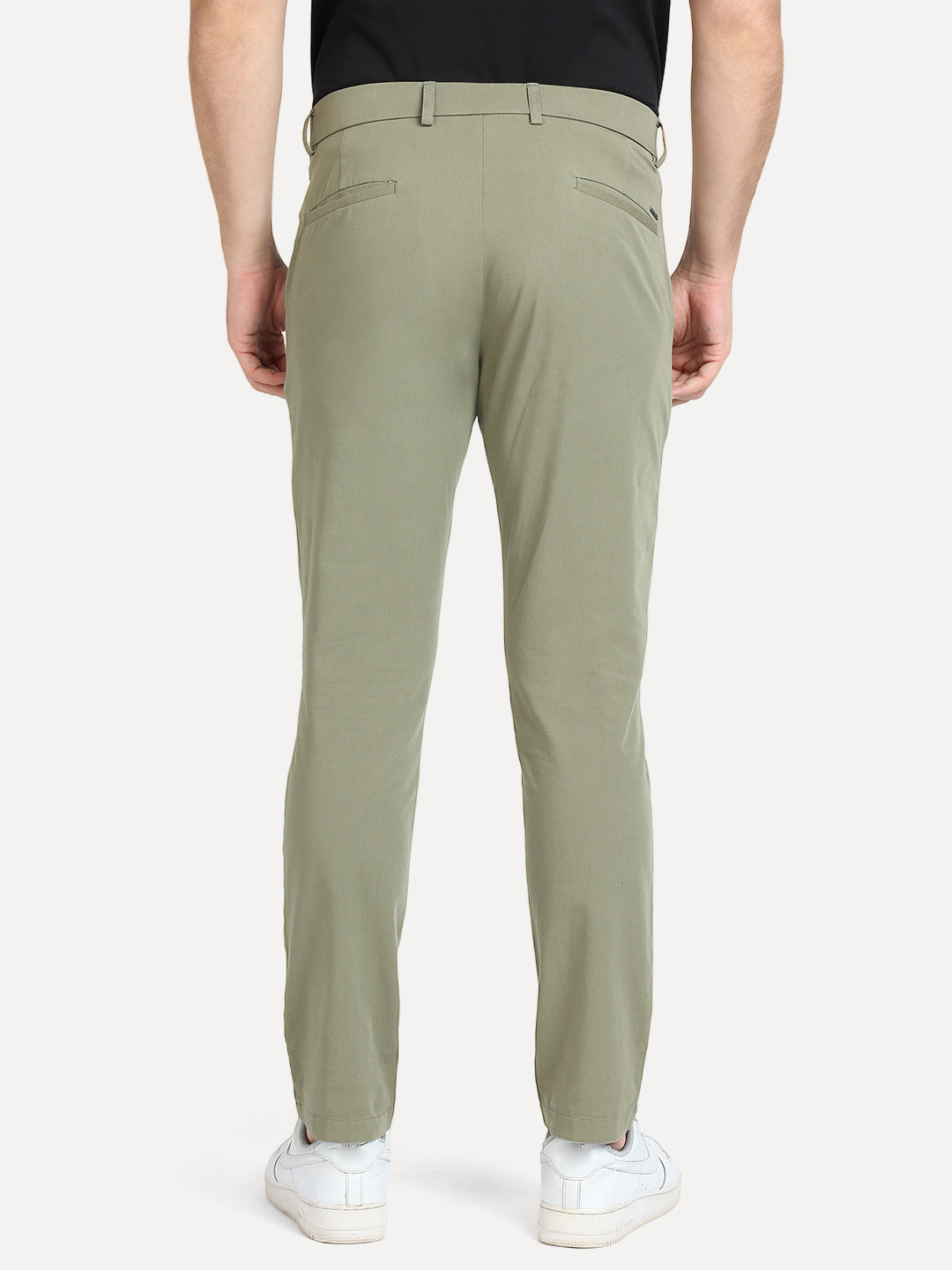 Cotton Tech Fig Green Zest Trouser