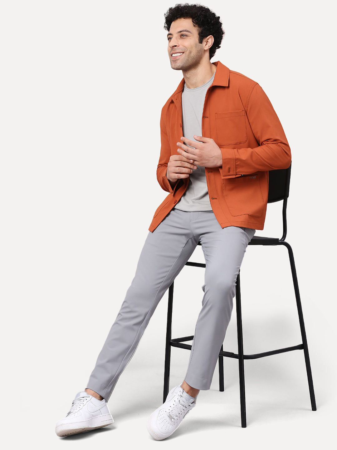 grey trouser for men online