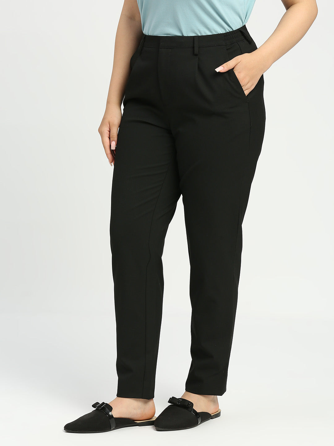 Hyperflex Black Eclectic Trouser - For Women