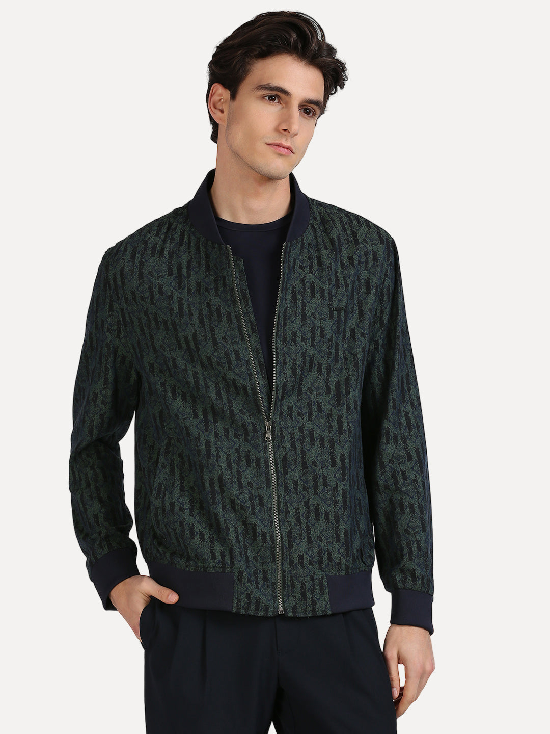 Cotton Dark Green Shacket