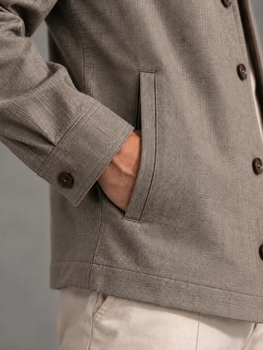 Stretchable Ace Shacket
