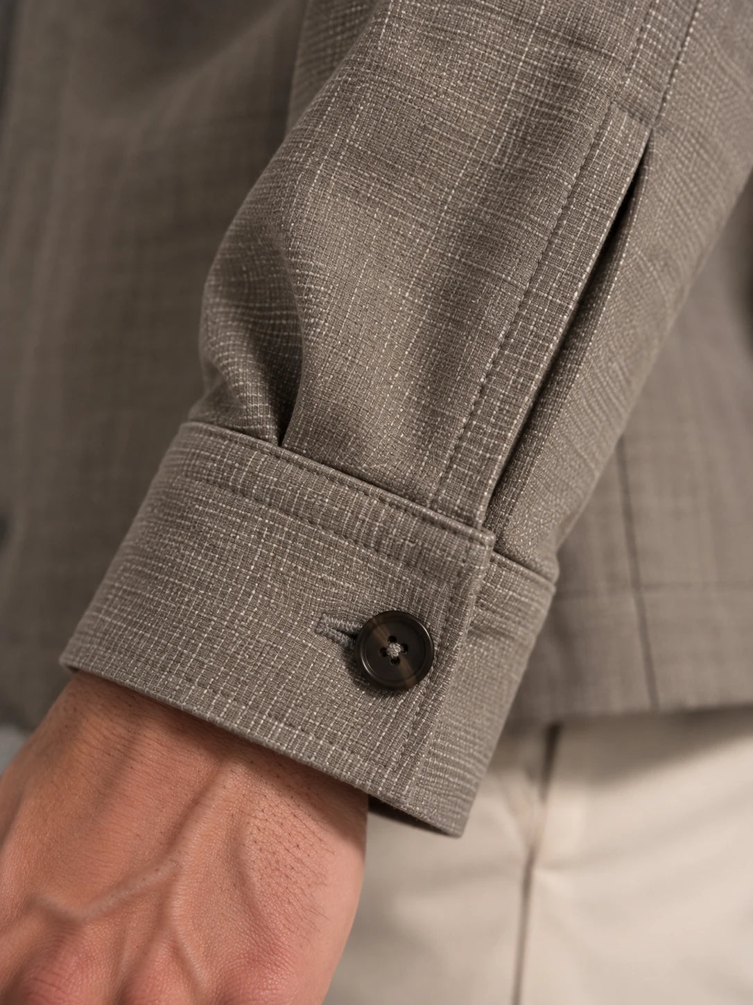 Stretchable Ace Shacket