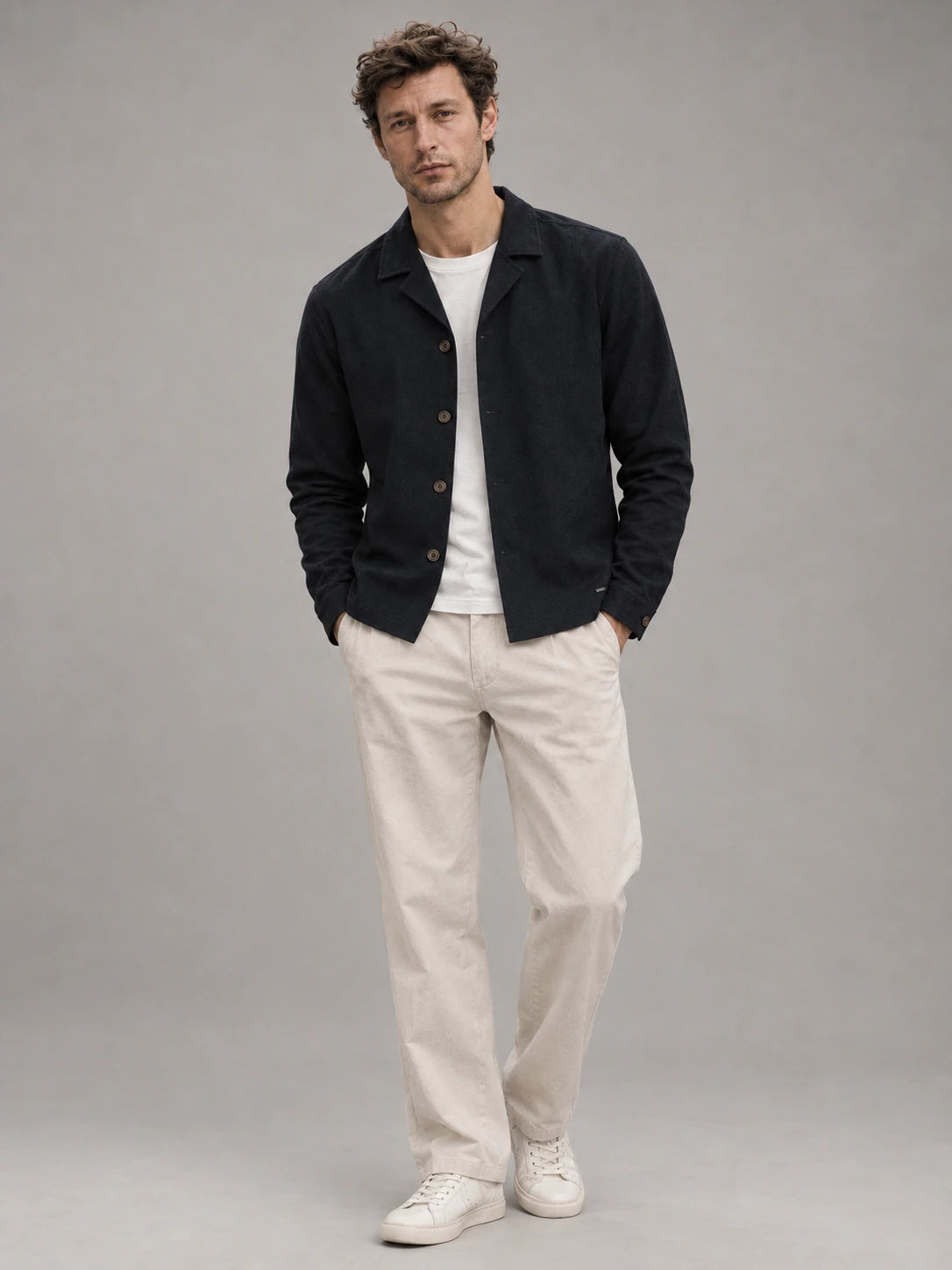Stretchable Ace Shacket