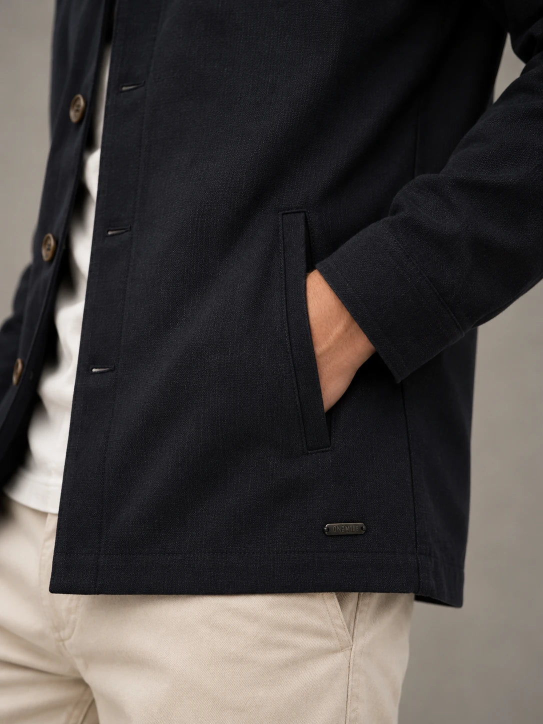 Stretchable Ace Shacket