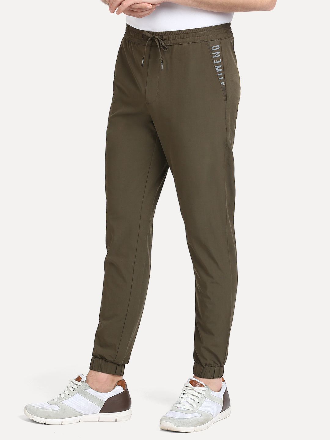 airflow olive trousers for men