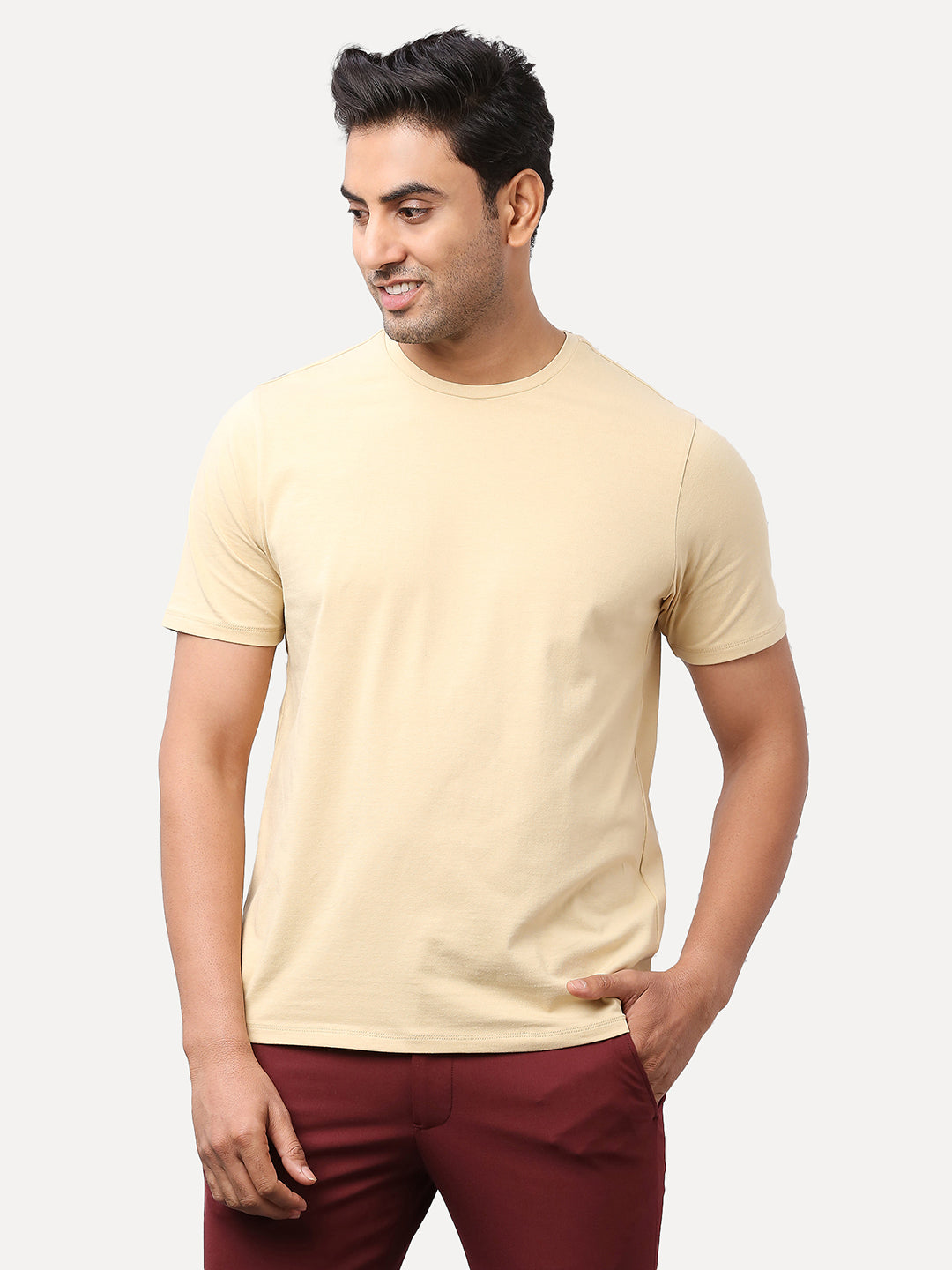 The Minimalist Maverick - T-Shirt & Trouser Combo