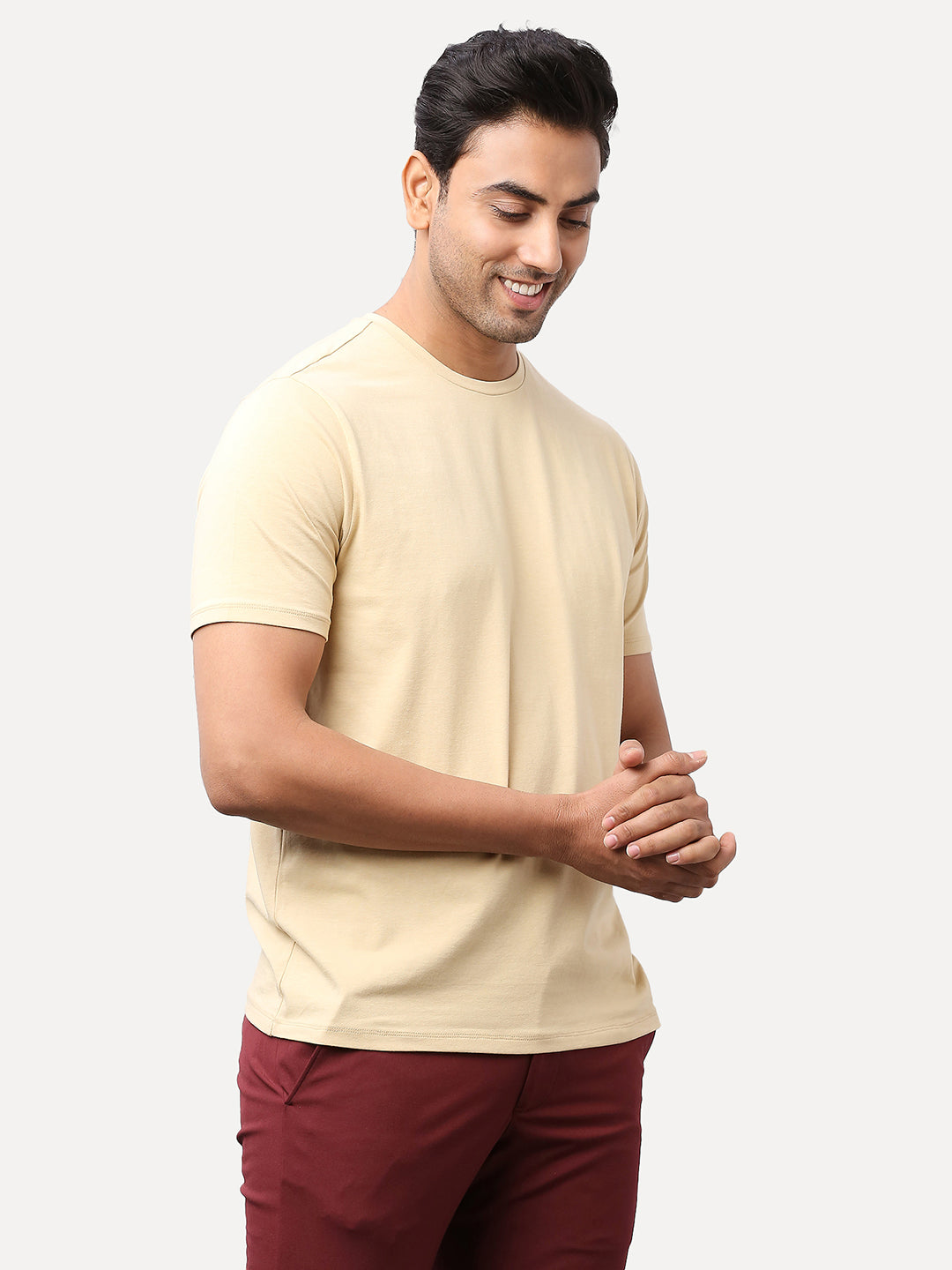 The Minimalist Maverick - T-Shirt & Trouser Combo