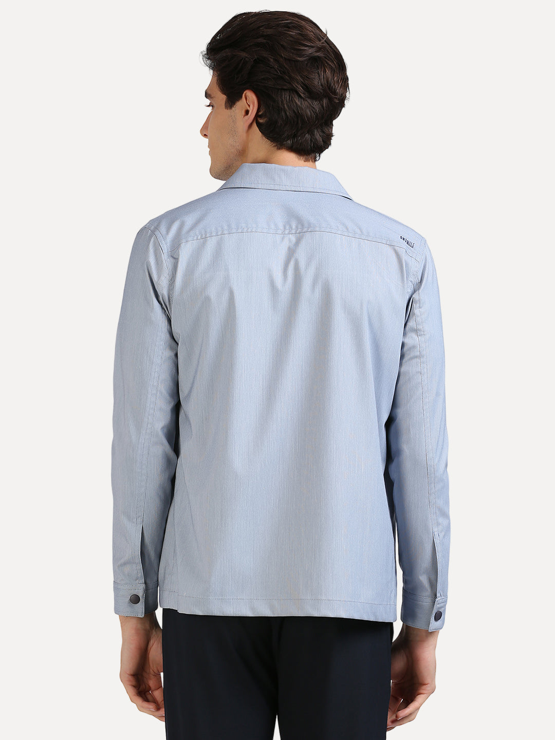 Soft Touch Blue Everyday Shacket