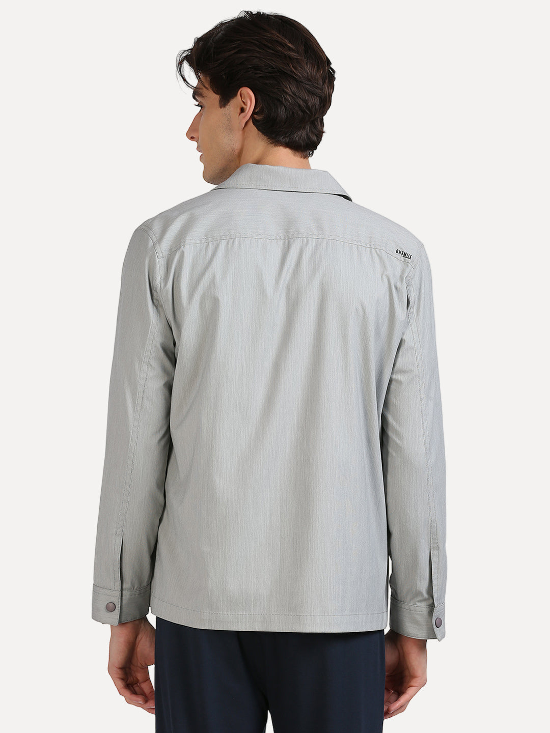 Soft Touch Grey Everyday Shacket