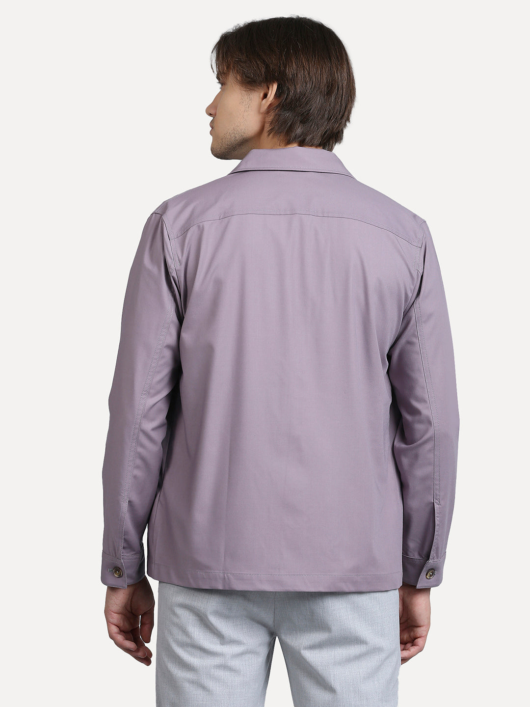 soft toch shacket for men