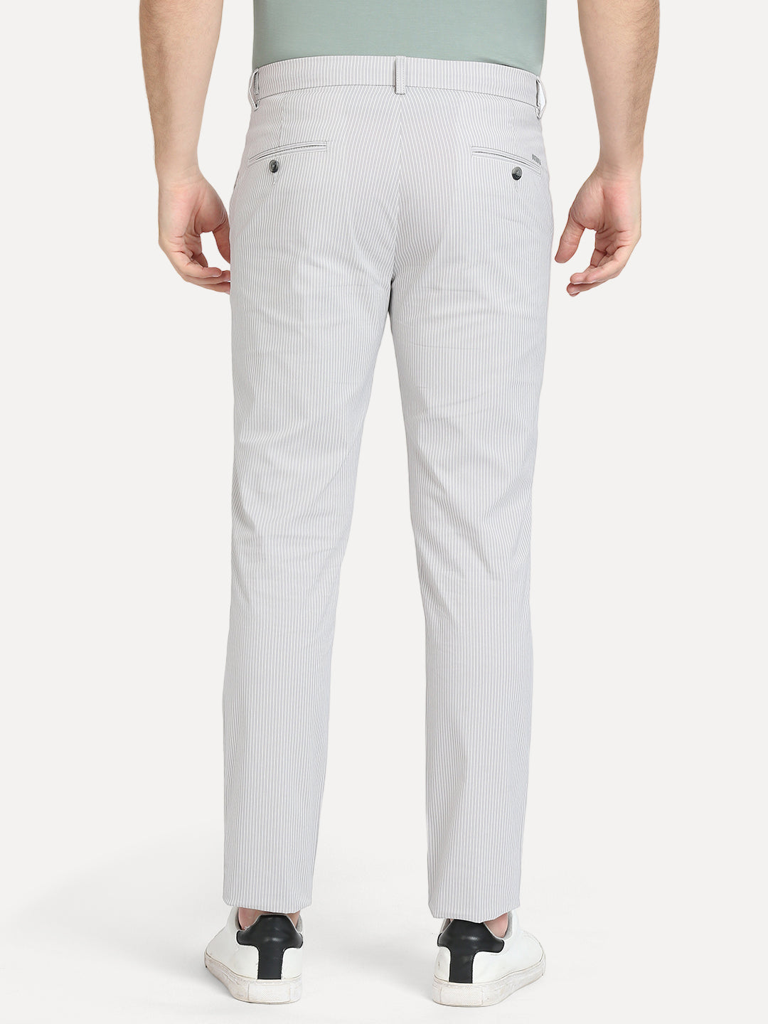 Cotton Tech Grey Unit Trouser