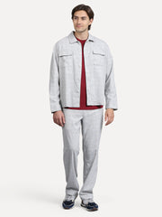 Soft Touch Harmony Ivory Shacket