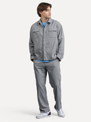Soft Touch Grey Glide Trouser