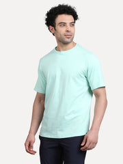 Crystal Green Round Neck Tee