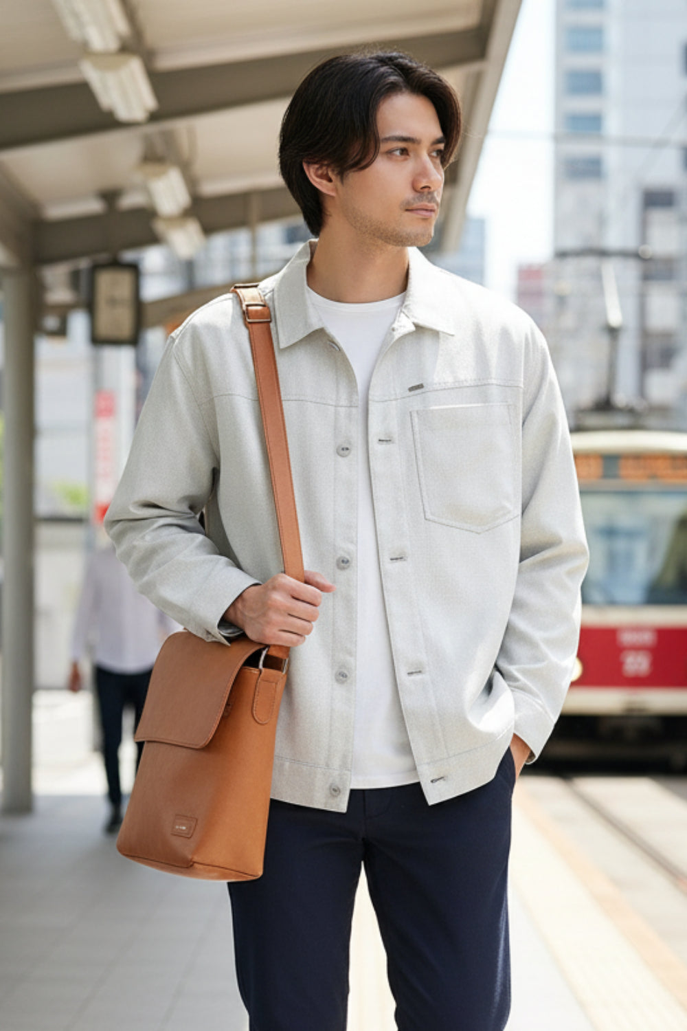 Soft Touch Grey Particle Shacket