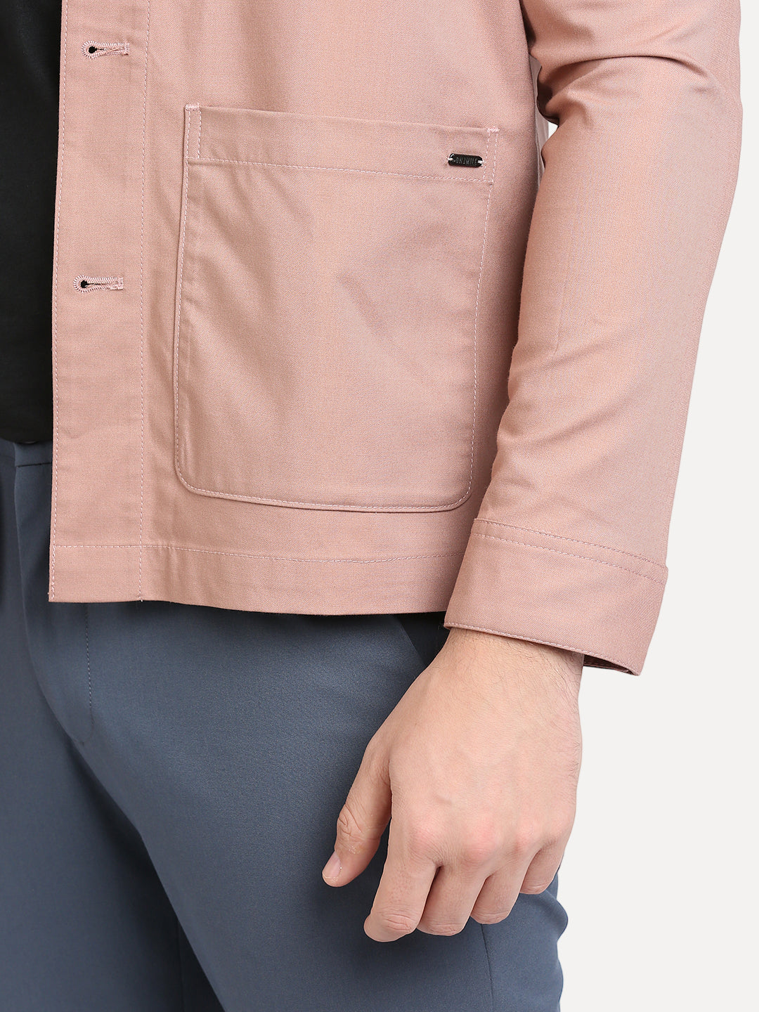 Slim Fit Shacket for men