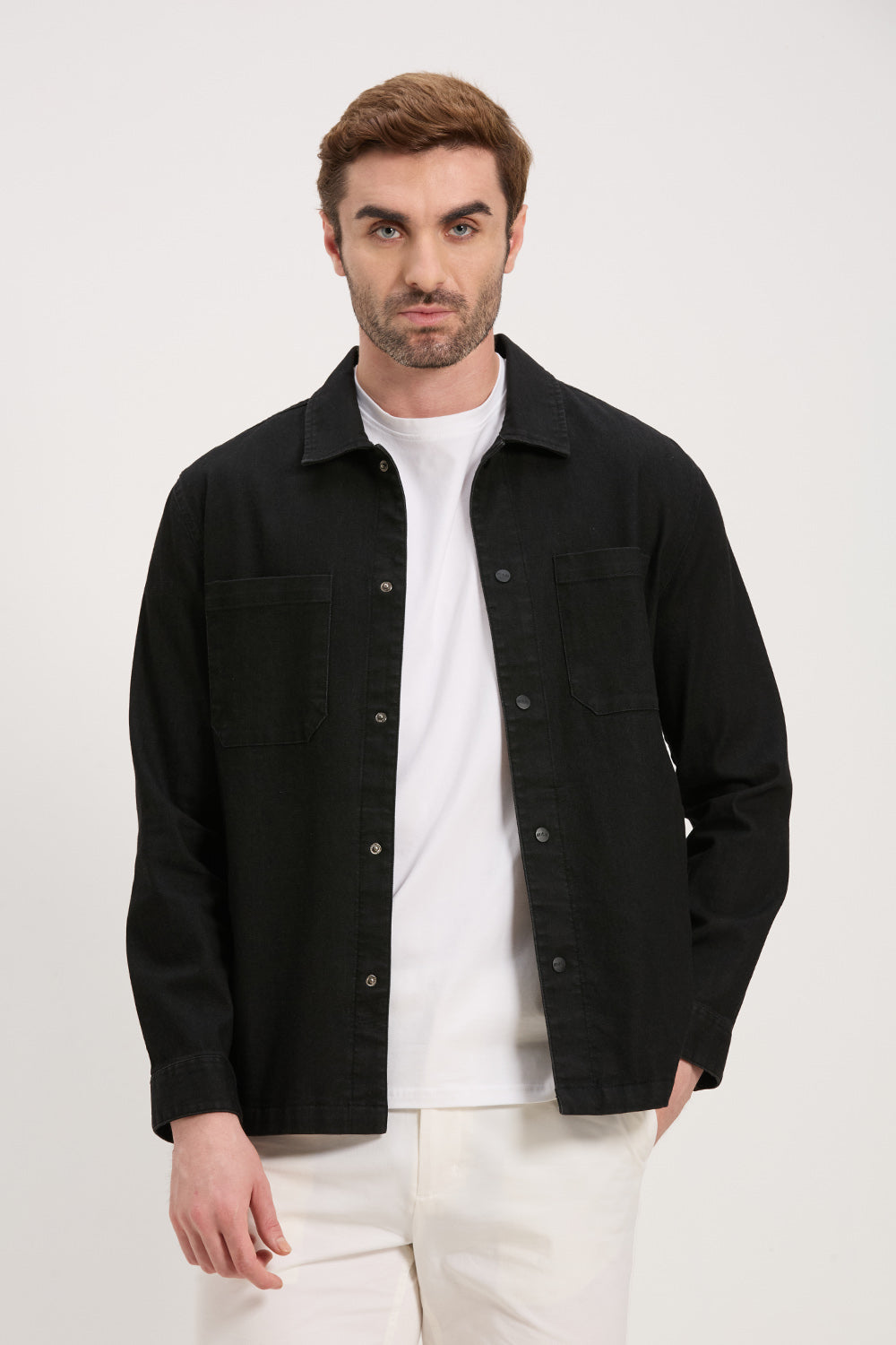 Cotton Denim Maven Shacket