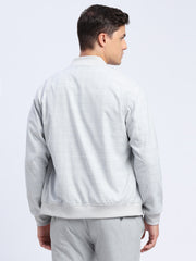 Soft Touch Grey Wave Shacket - For Men