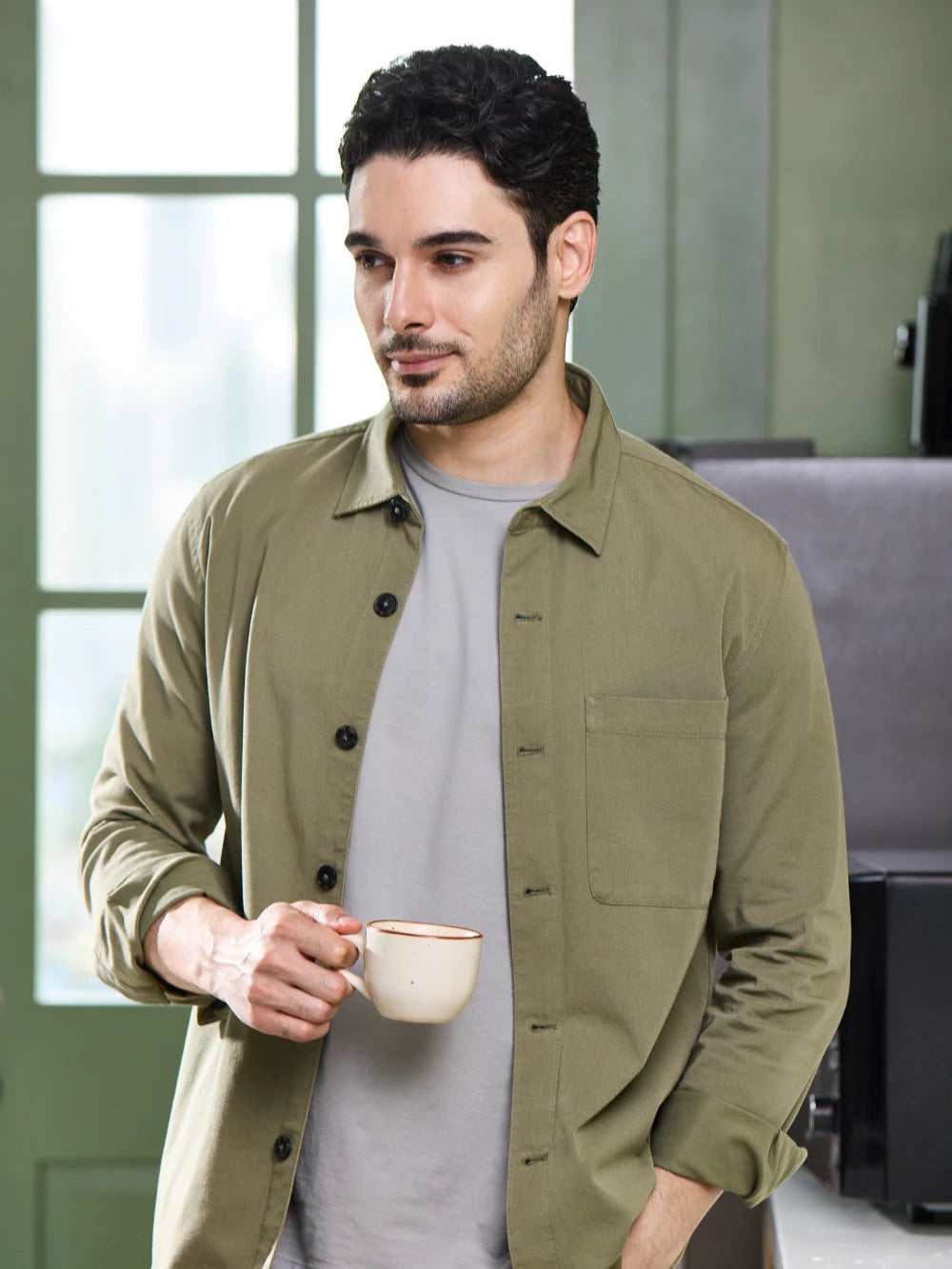 Buy Shacket For Men Online in India- OneMile